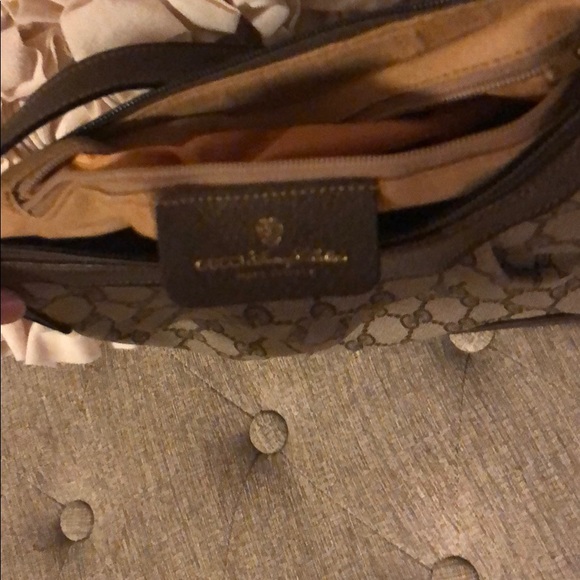 GUCCI VINTAGE MONOGRAM HANDBAG!! Rounded bottom - Picture 4 of 8